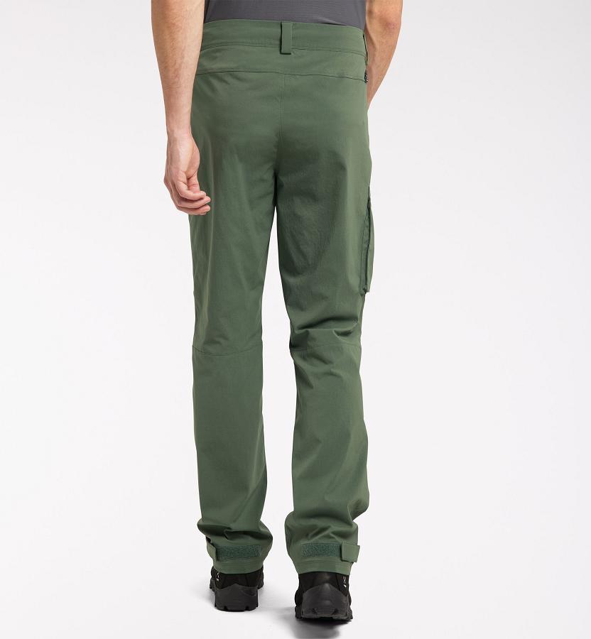 Haglöfs Mens Mid Forest Hiking Pants Dark Green New Zealand 53426FLDV